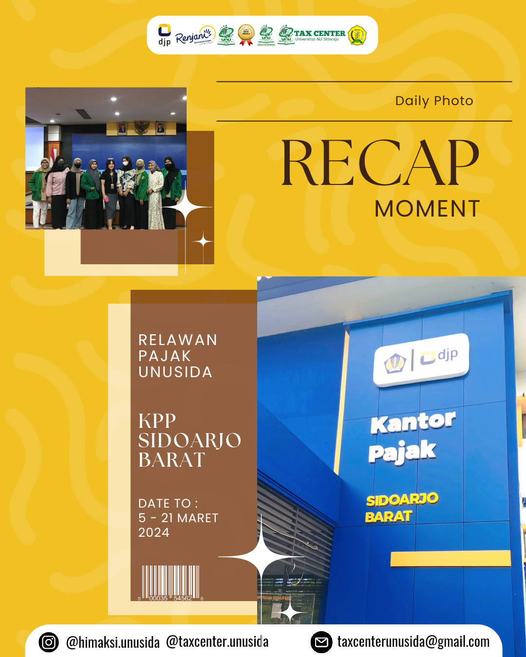 "Generasi Muda dan Pajak: Kisah Inspiratif Mahasiswa Mengukir Pengalaman Relawan Pajak di KPP Bagian Barat"