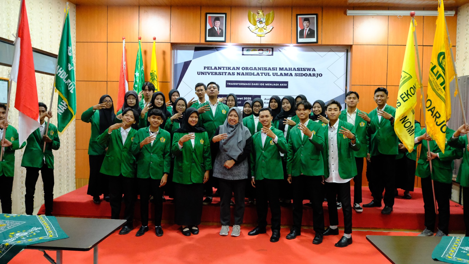 PELANTIKAN ORMAWA FAKULTAS EKONOMI UNUSIDA: SEMANGAT BARU MENUJU KEMAJUAN ORGANISASI